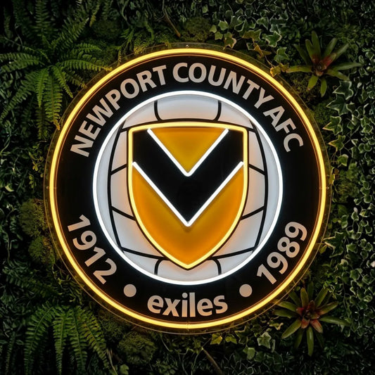 Newport County Neon Sign