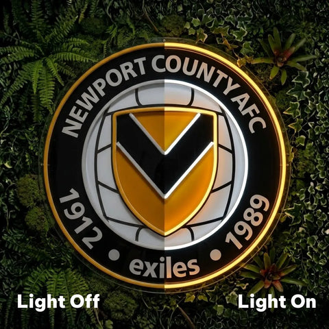 Newport County Neon Sign