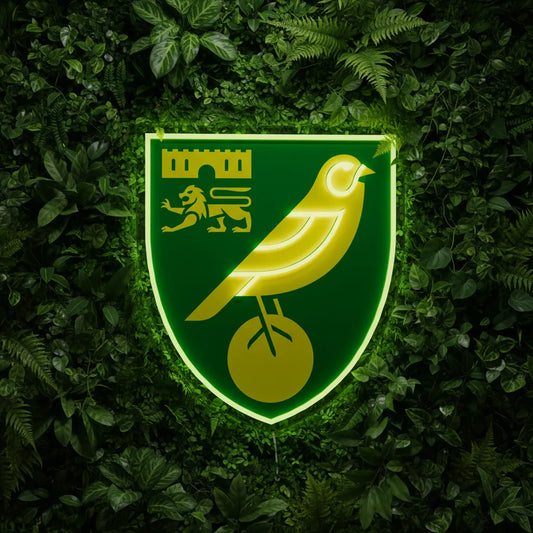 Norwich City Neon Sign