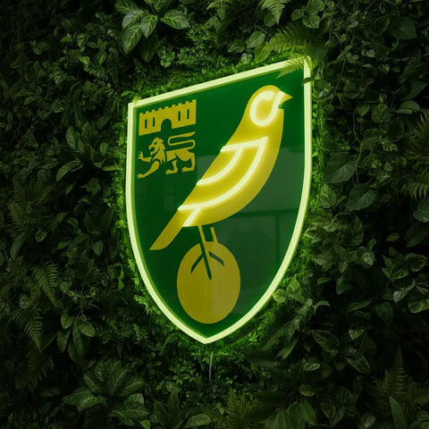 Norwich City Neon Sign