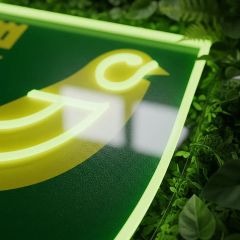 Norwich City Neon Sign