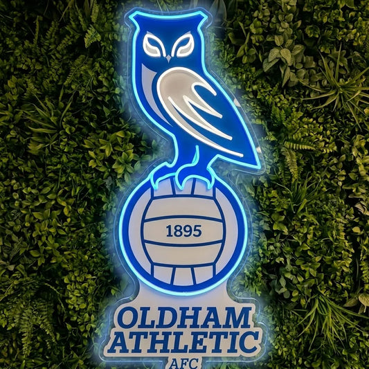 Oldham Athletic Neon Sign