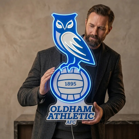 Oldham Athletic Neon Sign