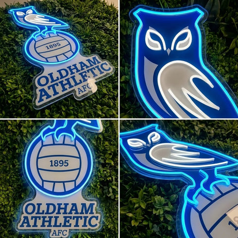 Oldham Athletic Neon Sign