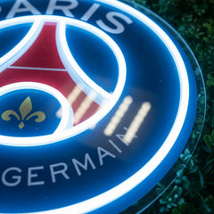 Paris Saint-Germain Neon Sign