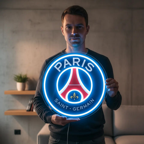 Paris Saint-Germain Neon Sign