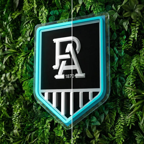 Port Adelaide Power Neon Sign