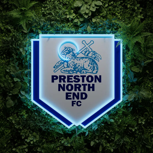 Preston North End Neon Sign