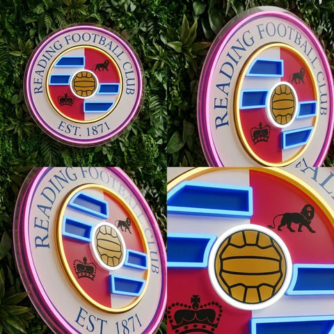 Reading FC Crest Neon Sign