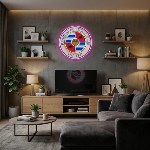 Reading FC Crest Neon Sign