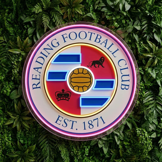 Reading FC Crest Neon Sign