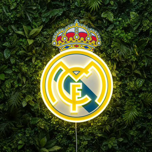 Real Madrid Neon Sign