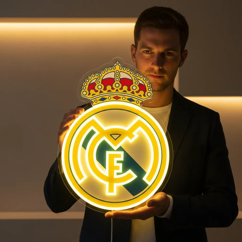 Real Madrid Neon Sign