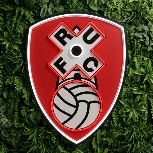 Rotherham United Crest Neon Sign