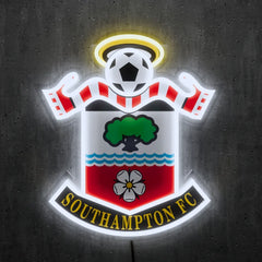 Southampton FC Badge Neon