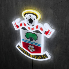 Southampton FC Badge Neon