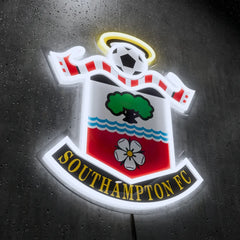 Southampton FC Badge Neon