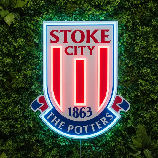 Stoke City Neon Sign