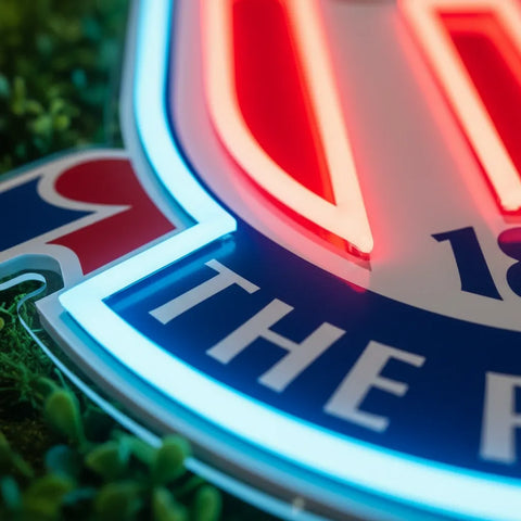 Stoke City Neon Sign