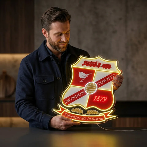 Swindon Town Neon Sign