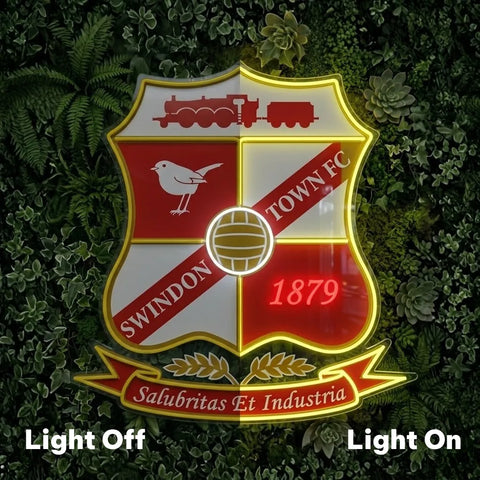 Swindon Town Neon Sign