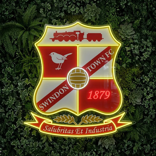 Swindon Town Neon Sign