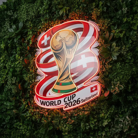 Switzerland National Team Neon Sign
