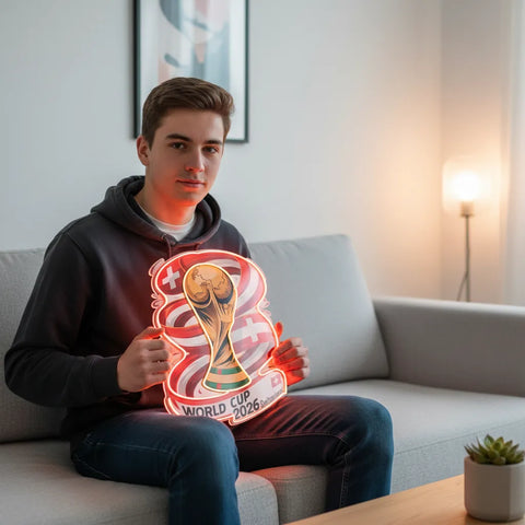 Switzerland National Team Neon Sign
