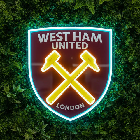 West Ham United Neon Sign