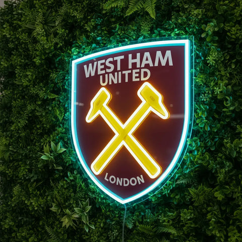 West Ham United Neon Sign