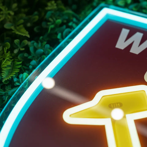 West Ham United Neon Sign