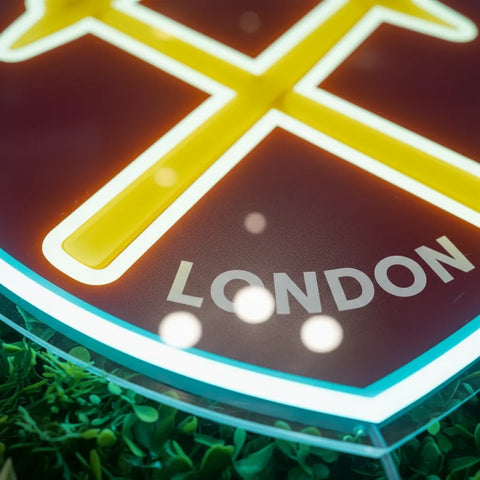 West Ham United Neon Sign