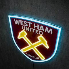 WHE FC Badge Neon