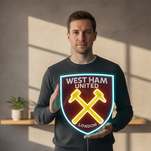 West Ham United Neon Sign