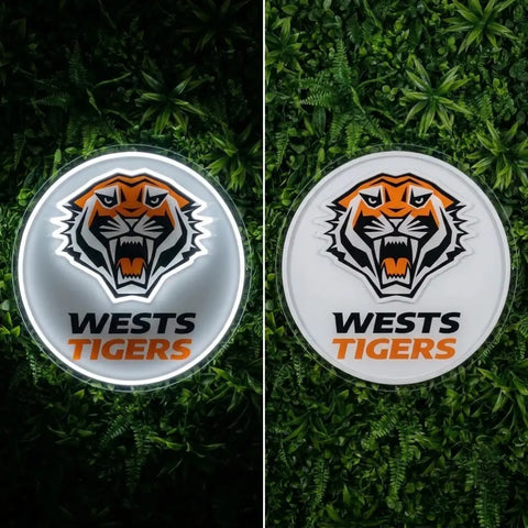 Wests Tigers Neon Sign