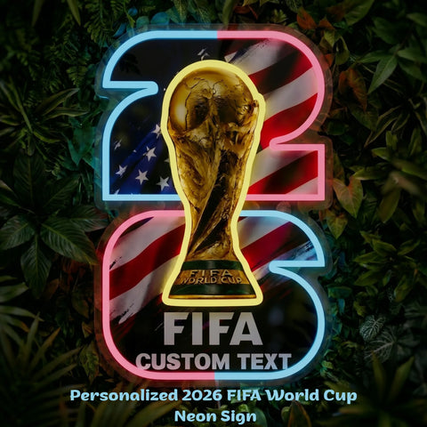 Custom World Cup Neon Sign - USA