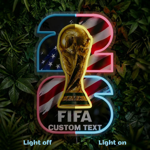 Custom World Cup Neon Sign - USA