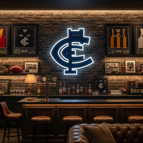 Carlton Blues Neon Sign