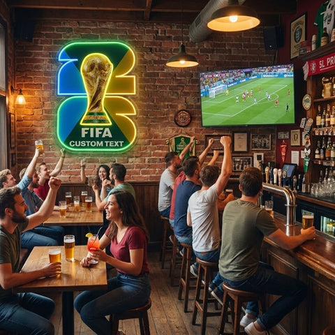 Custom World Cup Neon Sign - Vancouver