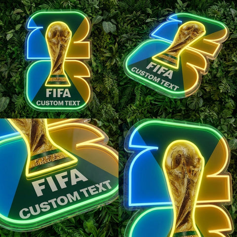 Custom World Cup Neon Sign - Vancouver