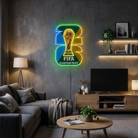Custom World Cup Neon Sign - Vancouver