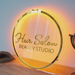Hair Salon Acrylic Sign | 23.6" (60cm)