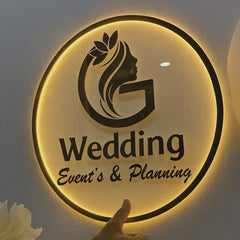 Wed Acrylic Sign | 23.6" (60cm)