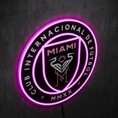 Miami FC Badge Neon