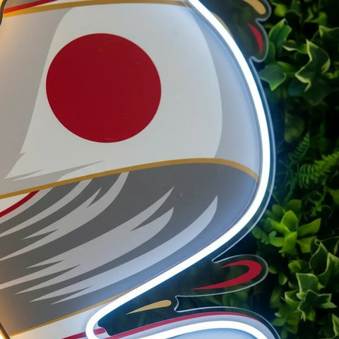 Japan National Team Neon Sign