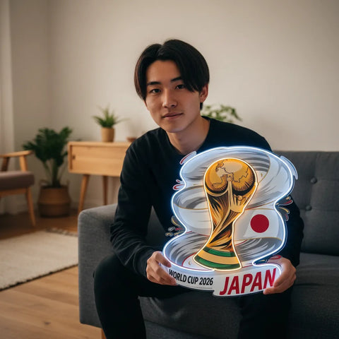 Japan National Team Neon Sign