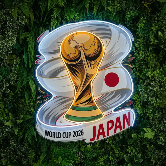 Japan National Team Neon Sign