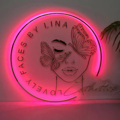 Lina Acrylic Sign | 19.6" (50cm)