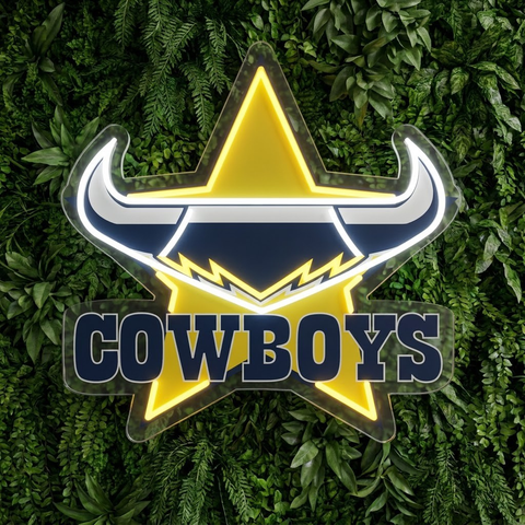 North Queensland Cowboys Neon Sign