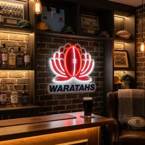 NSW Waratahs Neon Sign